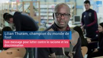 Lilian Thuram parle du racisme avec des lycéens strasbourgeois