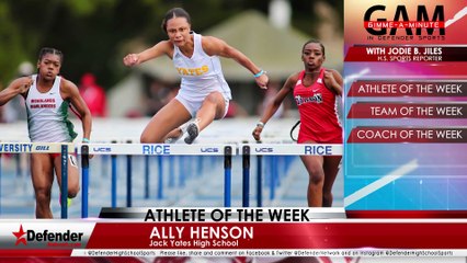 Jack Yates’ Ally Henson, Summer Creek High School and Coach Banks of FB Marshall dominate at Rice Relays