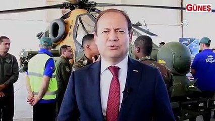 T129 Atak helikopteri Brezilya’da şov yaptı