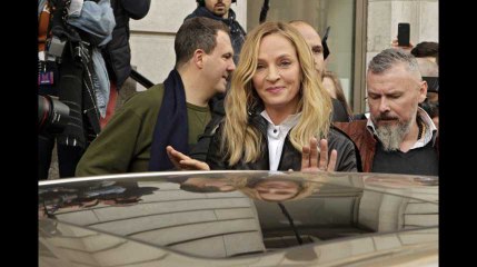 Séries Mania: Uma Thurman s'offre un bain de foule à Lille