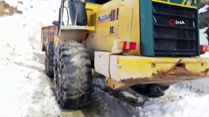 Hakkari’de çığ ve selle mücadele çalışması