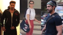 Varun Dhawan, Farhan Akhtar & other stars spotted like this;Watch Video | FilmiBeat