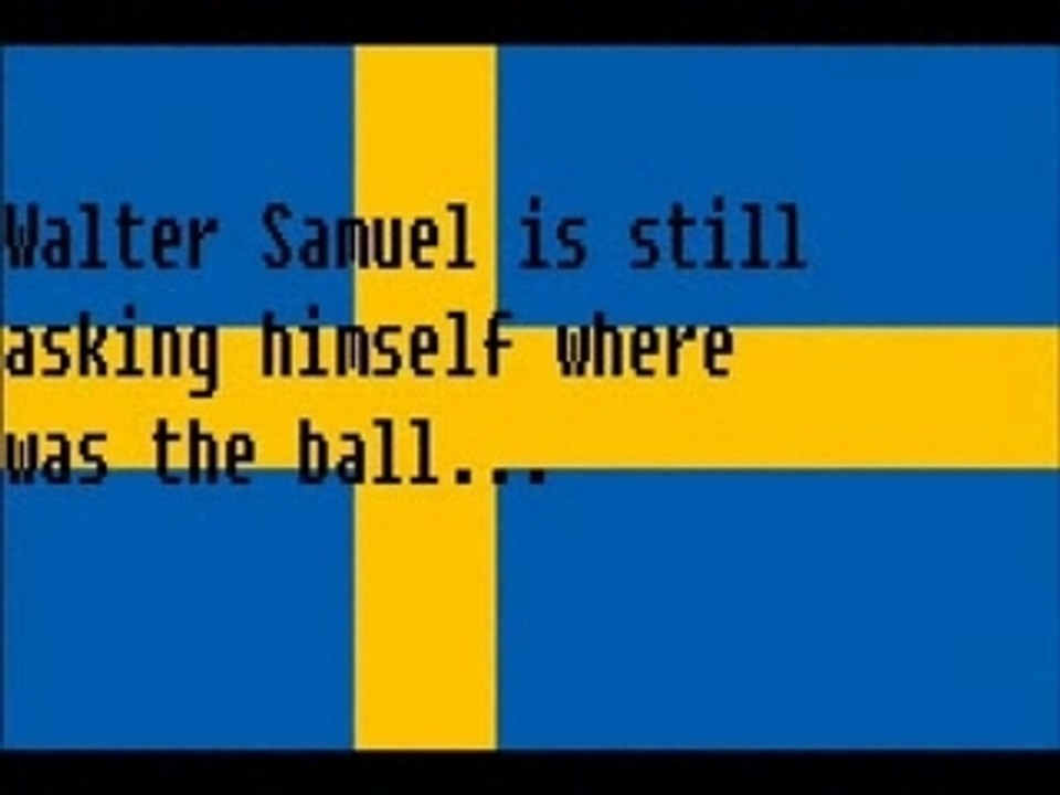 Calcio Zlatan Ibrahimovic The swerige superbomber