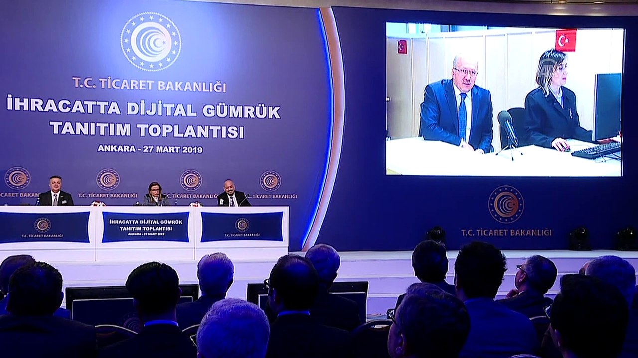 Ticaret Bakanı Pekcan, kağıtsız gümrük işlemlerini uzaktan bağlantı ile takip etti - ANKARA