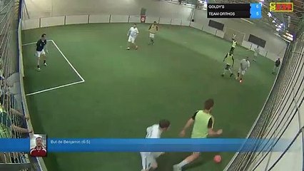 But de Benjamin  (6-5) - GOLDY'S Vs TEAM ORTHOS  - 26/03/19 19:00 - LIGUE 2 - Poitiers Game Parc