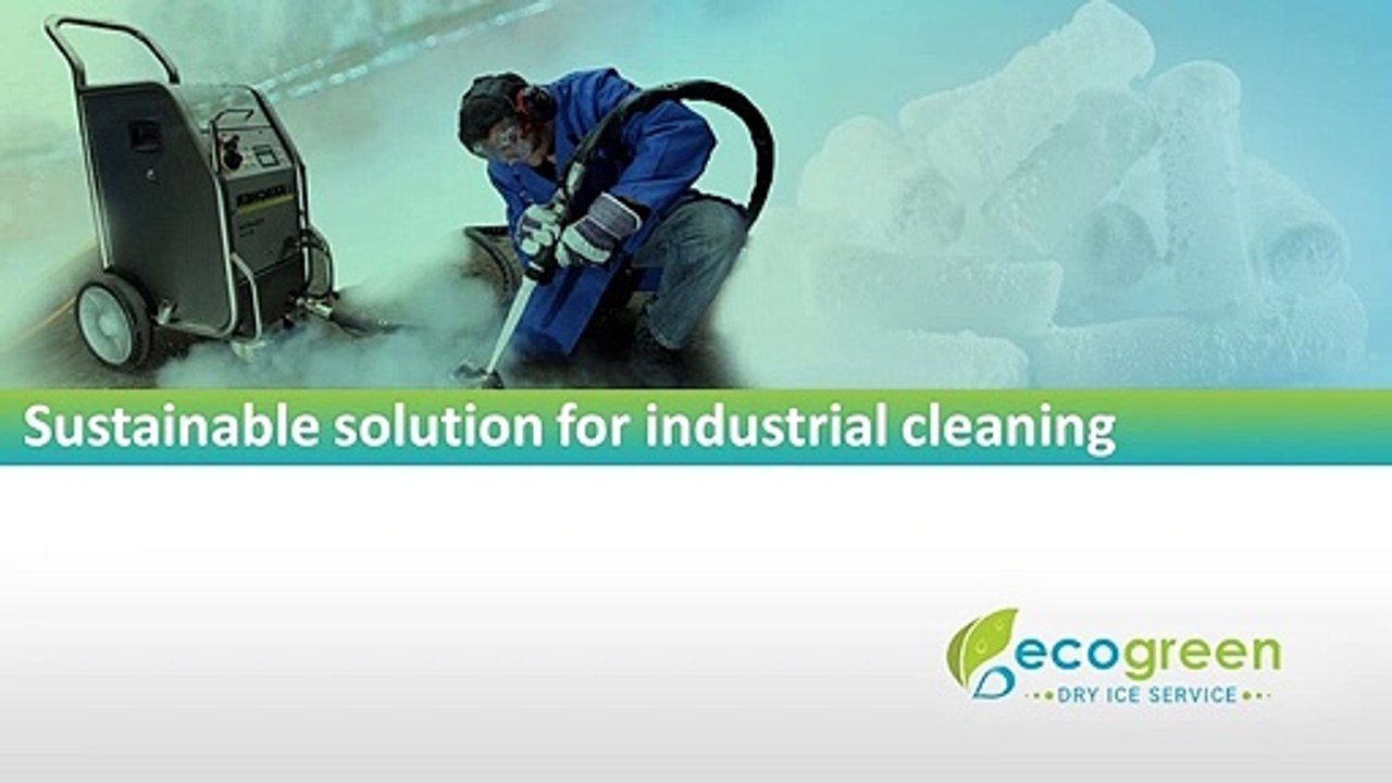 Sustainable solution for industrial cleaning