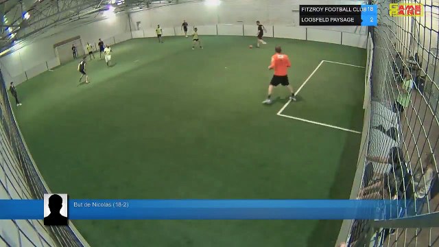 But de Nicolas (18-2) - FITZROY FOOTBALL CLUB Vs LOOSFELD PAYSAGE - 26/03/19 20:00 - LIGUE 4