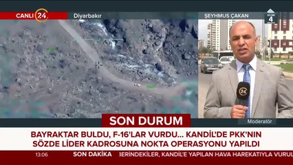 Kandil'de PKK'nın sözde lider kadrosuna nokta operasyonu