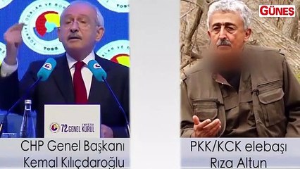 Bayraktar'ın bulup F-16'larımızın vurduğu terörist Rıza Altun, CHP ile beraber hareket etmişti
