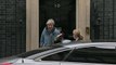 May departs Downing Street ahead of PMQs and Brexit votes