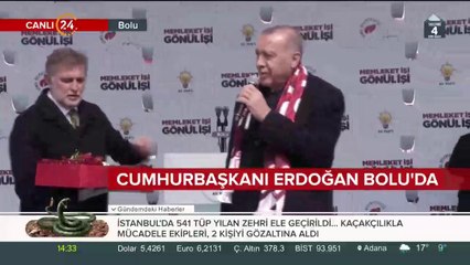Erdoğan'dan "Bizimkisi Bir Aşk Hikayesi"