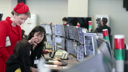 [인천] 벨기에 마틸드 왕비, 스마트시티에 관심 보여 / YTN