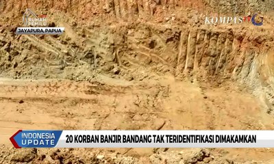 20 Korban Banjir Bandang Sentani Dimakamkan Secara Massal