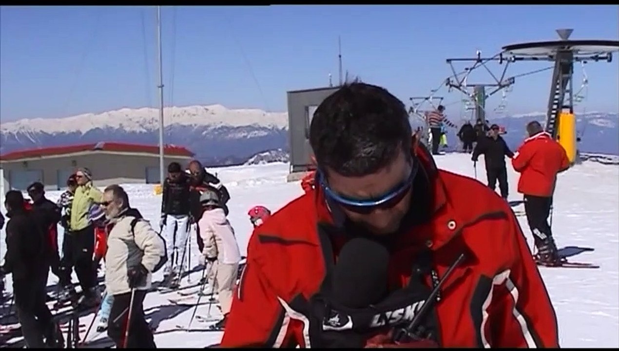 «Βούλιαξε» το Χιονοδρομικό Κέντρο Παρνασσού -  Άσκηση διάσωσης τραυματιών