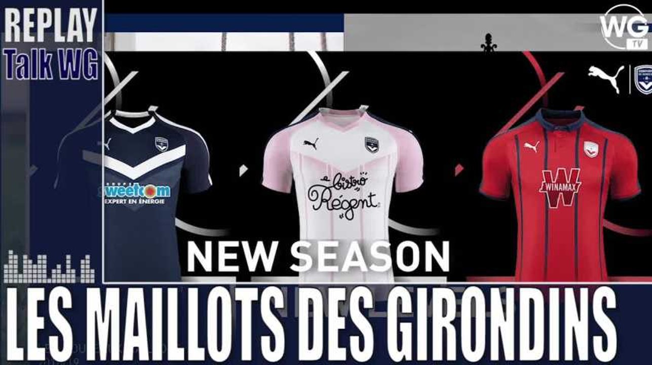 Les maillots des Girondins, on en parle