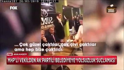 AKP'lilerle MHP'liler birbirine girdi: "Hepimize çaktılar"