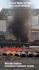 Puglia: inquietante tromba d’aria di veleno a Taranto, un vortice di polvere sulla città mentre i cittadini continuano a morire di tumore