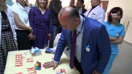 KBÜ öğrencilerinden kolon kanserine farkındalık etkinliği