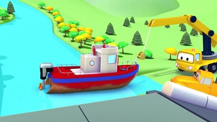 Tom la Dépanneuse -  Amber l&#39;ambulance ne peut pas démarrer son MOTEUR - Dessin animé de camions