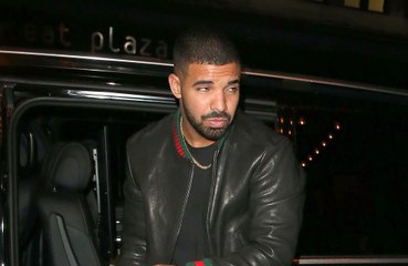 Drake attends rapper Loski's London gig