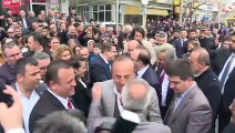Çavuşoğlu, Muratlı'da esnaf ziyaretinde bulundu - TEKİRDAĞ