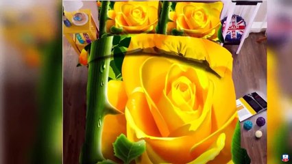 3D Bed Sheets Designs For Home Textile