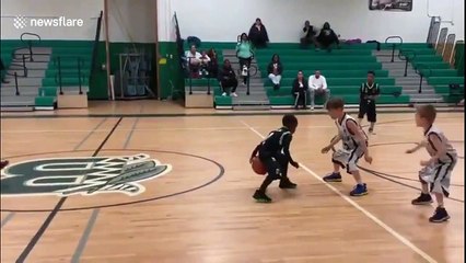 This seven-year-old basketball prodigy could be as good as LeBron James!