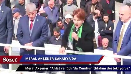 Descargar video: Meral Akşener Sakarya'da