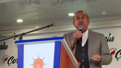 Çavuşoğlu: 'Yerel yönetimler bakımından Tekirdağ içler acısı' - TEKİRDAĞ