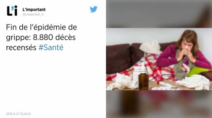 Santé. L’épidémie de grippe est terminée, 8 880 décès recensés