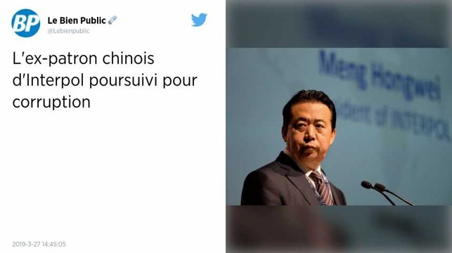 Chine. L’ancien président d’Interpol, Meng Hongwei, poursuivi pour corruption