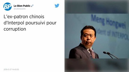 Chine. L’ancien président d’Interpol, Meng Hongwei, poursuivi pour corruption