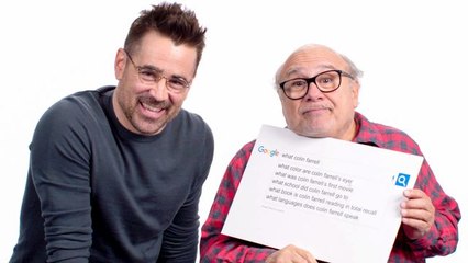 Colin Farrell & Danny DeVito Answer the Web's Most Searched Questions