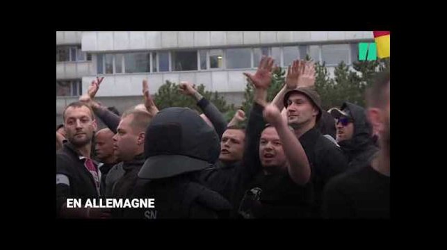 En Allemagne, des militants d'extrême-droite manifestent après une chasse aux immigrés