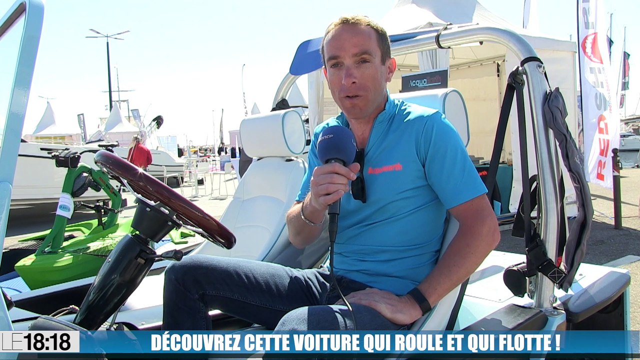 Découvrez cette voiture qui roule et qui flotte !