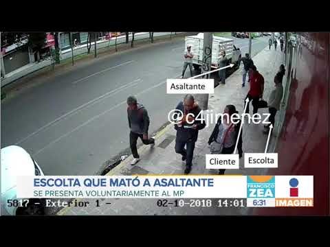 Escolta que mató asaltante declara por qué lo hizo | Noticias con Francisco Zea