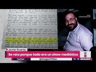 Duarte se reía porque todo era un show mediático | Noticias con Yuriria Sierra