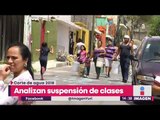 Analizan suspensión de clases en CDMX por corte de agua | Noticias con Yuriria Sierra