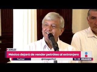 Descargar video: López Obrador confirma que México dejará de vender petróleo al extranjero | Noticias con Yuriria