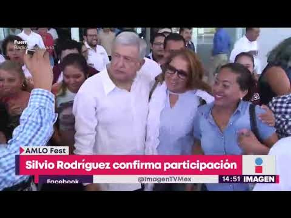 Silvio Rodríguez confirma participación en el AMLO Fest del 1 de diciembre | Noticias con Yuriria