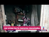 Así vivían 56 menores rescatados en Oaxaca, entre basura y ratas | Noticias con Yuriria