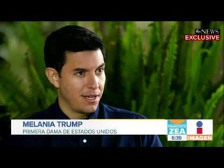 Melania Trump dice que es "la persona más acosada" en el mundo | Noticias con Francisco Zea