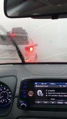 Rental Car Wrecked by Hail Storm