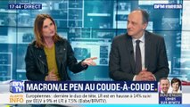 Européennes: Emmanuel Macron et Marine Le Pen au coude-à-coude (1/2)