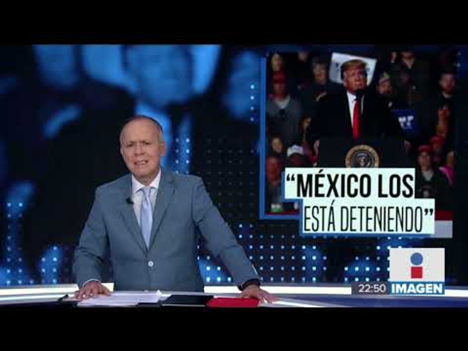 Donald Trump celebró el enfrentamiento entre policías y migrantes en México | Noticias con Ciro