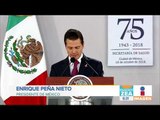 Enrique Peña Nieto destaca compromisos cumplidos en materia de salud | Noticias con Francisco Zea