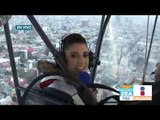 Volando en globo (dirigible) sobre la Ciudad de México | Noticias con Zea