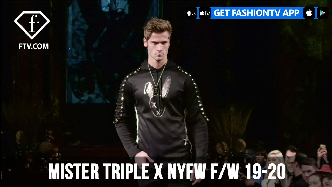 Mister Triple X NYFW F/W 19-20 Art Hearts Fashion | FashionTV | FTV