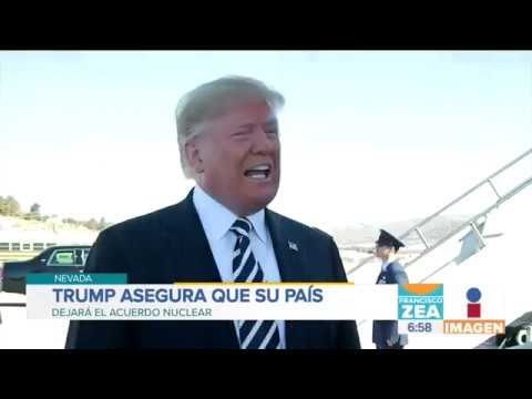 Trump asegura que sacará a Estados Unidos de acuerdo nuclear | Noticias con zEA