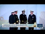 José Rafael Ojeda Durán recibe mando de la Secretaría de Marina